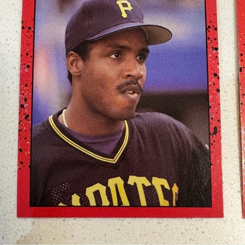 Donruss 90 Barry Bonds and Mark McGwire Baseball Cards